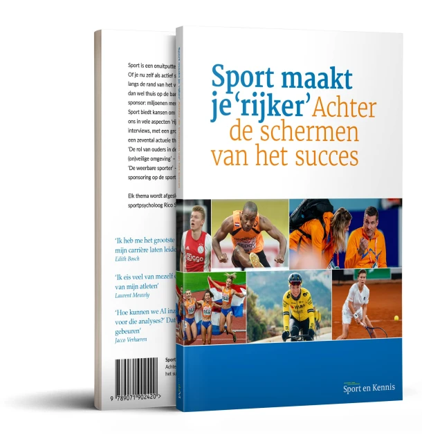 Sport maakt je 'rijker' – boek cover