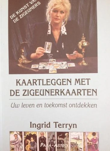 Kaartleggen met de zigeunerkaarten – Ingrid Terryn – boek cover