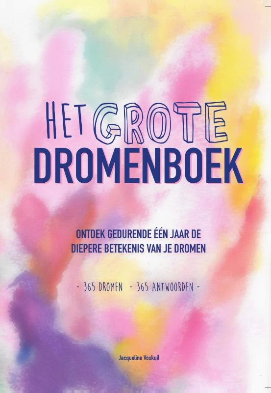 Het Grote Dromenboek HB – Jacqueline Voskuil – boek cover
