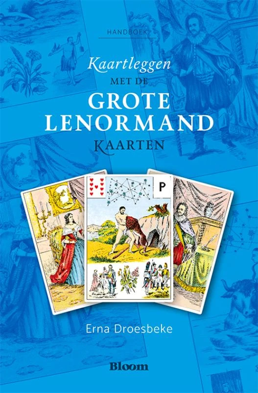 Kaartleggen met de Grote Lenormandkaarten – Erna Droesbeke – boek cover