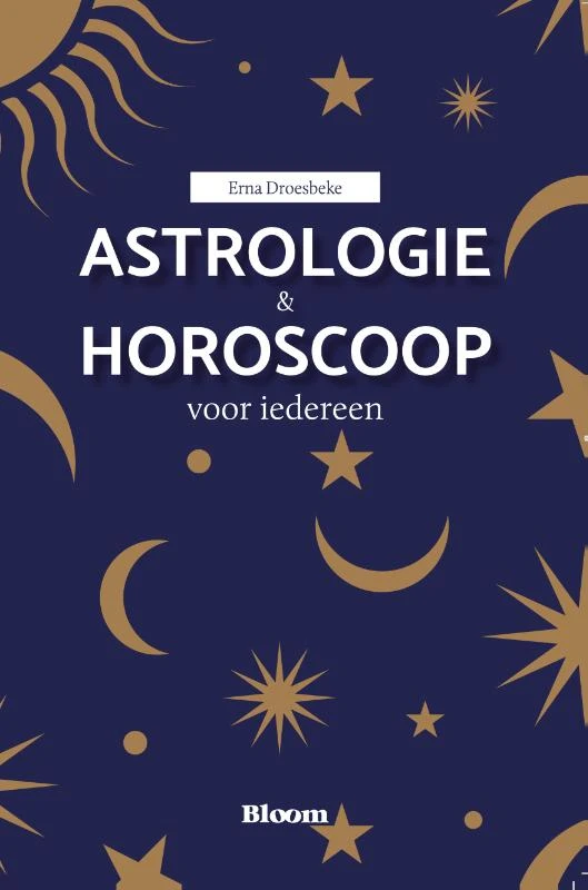 Astrologie & Horoscoop voor iedereen – Erna Droesbeke – boek cover
