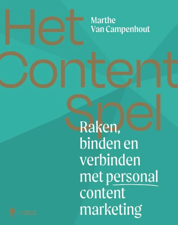 Het Contentspel – Marthe Van Campenhout – boek cover