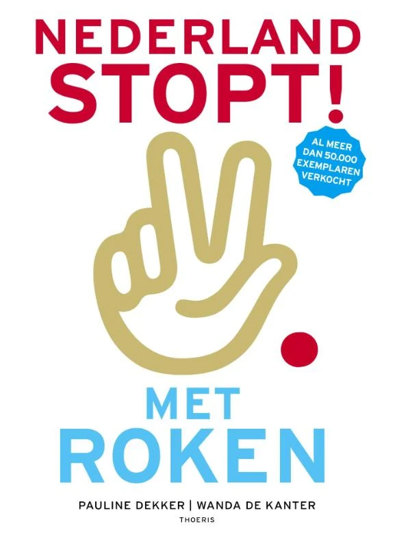 Nederland stopt! Met roken – Pauline Dekker – boek cover