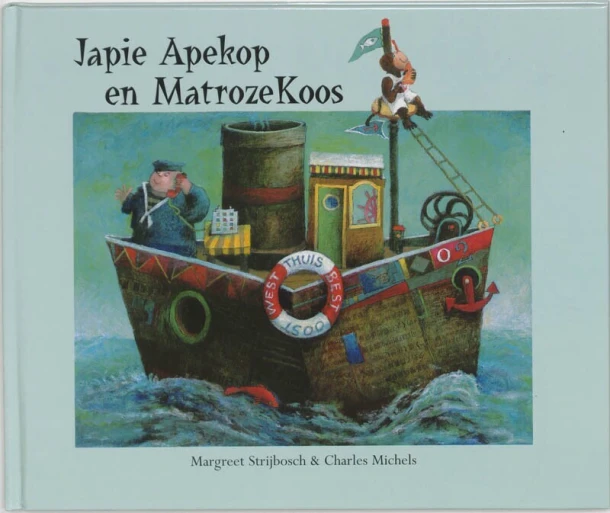 Japie Apekop en MatrozeKoos – M. Strijbosch – boek cover