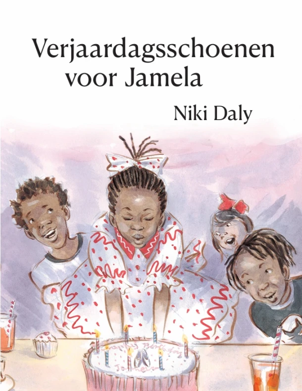 Verjaardagsschoenen voor Jamela – Niki Daly – boek cover