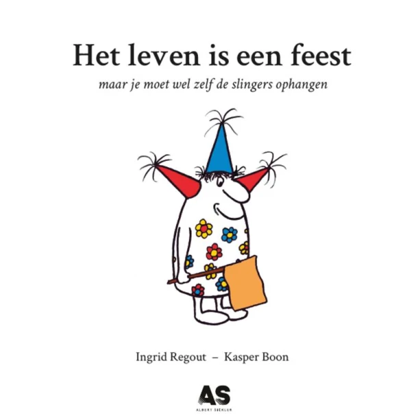 Het leven is een feest – Ingrid Regout – boek cover