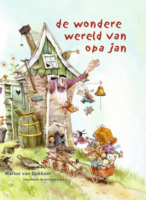 de wondere wereld van opa Jan – Marius van Dokkum – boek cover