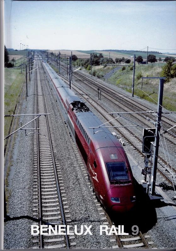 Benelux Rail 9 – Marcel Vleugels – boek cover