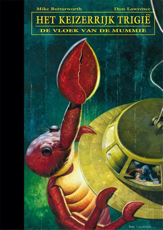 De vloek van de mummie – Don Lawrence – boek cover