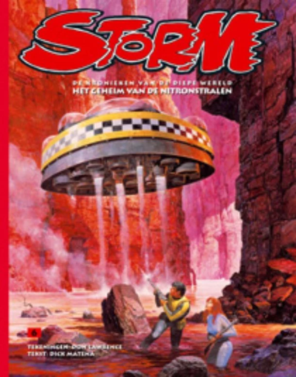 Het geheim van de Nitronstralen – Don Lawrence – boek cover