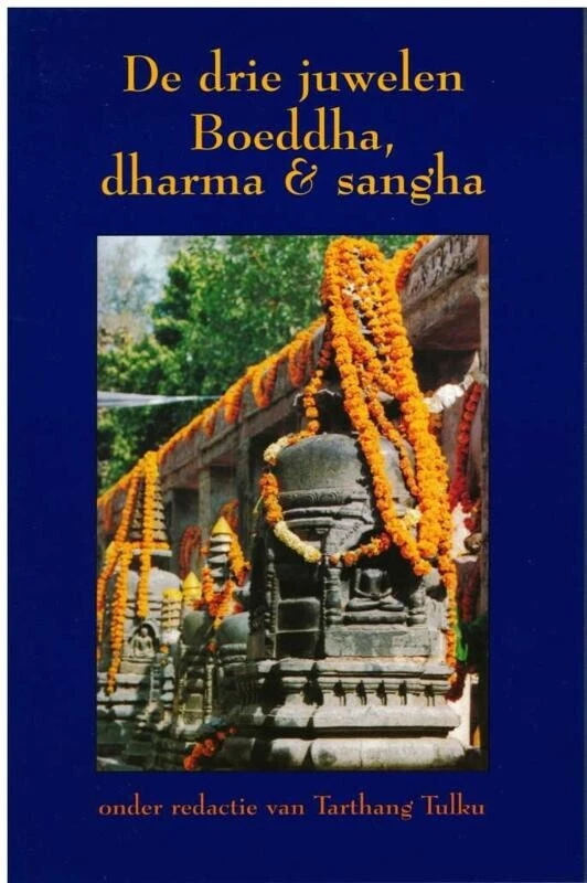 De drie juwelen, Boeddha, dharma & sangha – boek cover