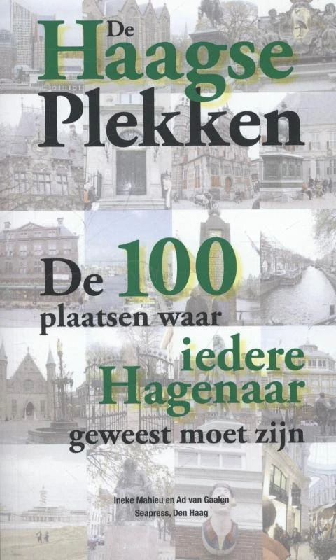De Haagse plekken – Ad van Gaalen – boek cover