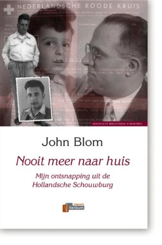Nooit meer naar huis – J. Blom – boek cover