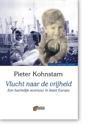 Vlucht naar de vrijheid – Pieter Kohnstam – boek cover