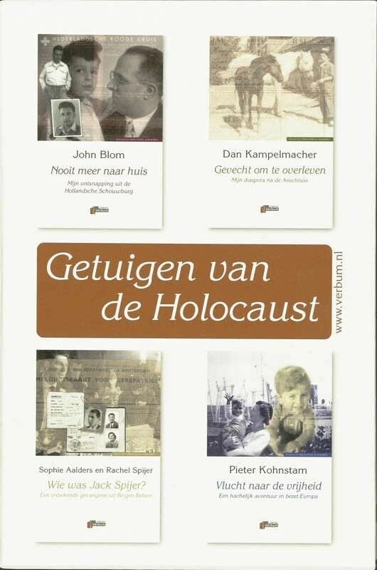 Getuigen van de Holocaust set – boek cover