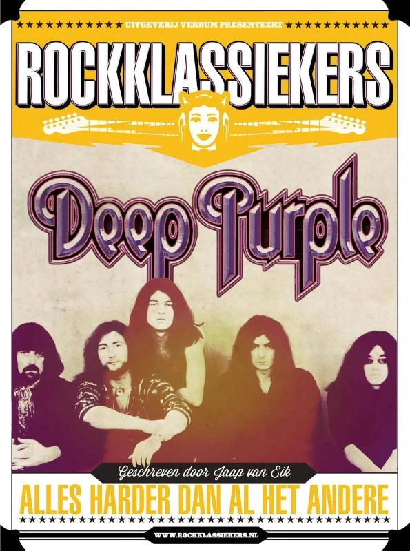 Deep Purple – Jaap van Eik – boek cover