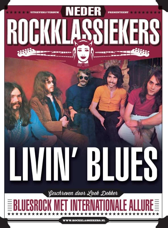 Livin‘ Blues – Loek Dekker – boek cover