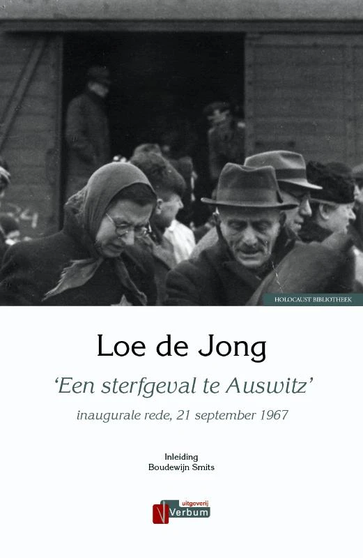 ‘Een sterfgeval te Auswitz‘ – Loe de Jong – boek cover