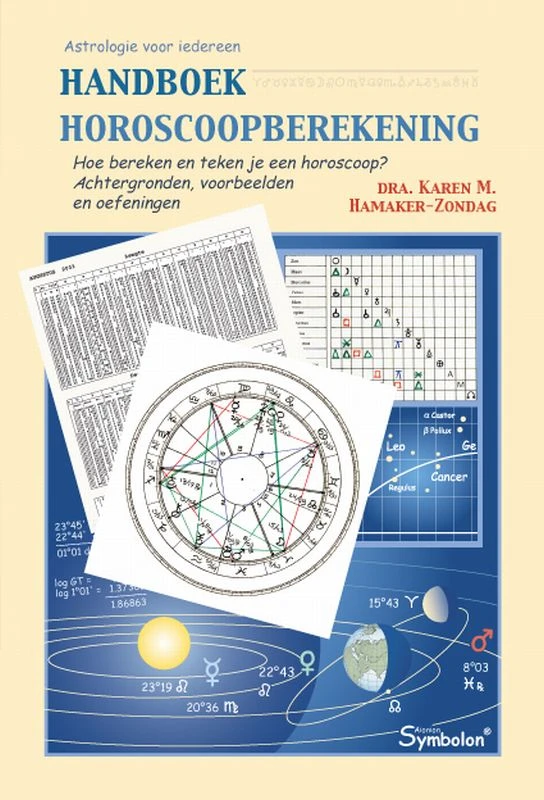 Handboek horoscoopberekening – K.M. Hamaker-Zondag – boek cover