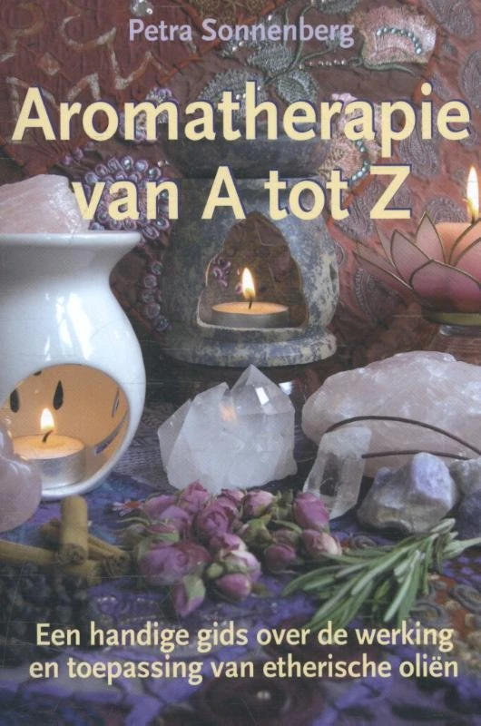 Aromatherapie van A tot Z – Petra Sonnenberg – boek cover
