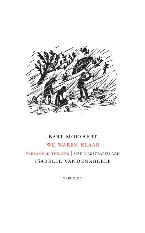 We waren klaar – Bart Moeyaert – boek cover