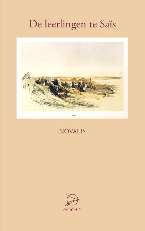 De leerlingen te Sais – Novalis – boek cover