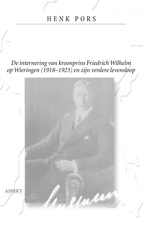 De prins van Wieringen – H. Pors – boek cover