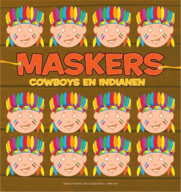 Maskers Cowboys en Indianen – boek cover