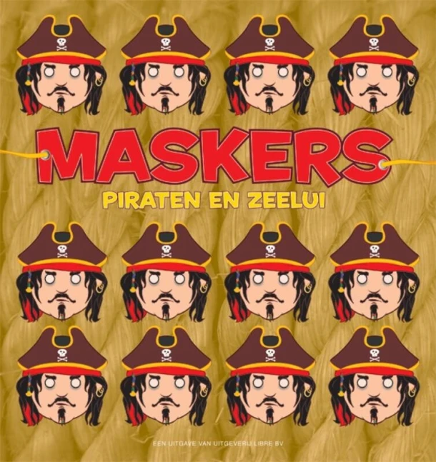 Maskers Piraten en Zeelui – boek cover