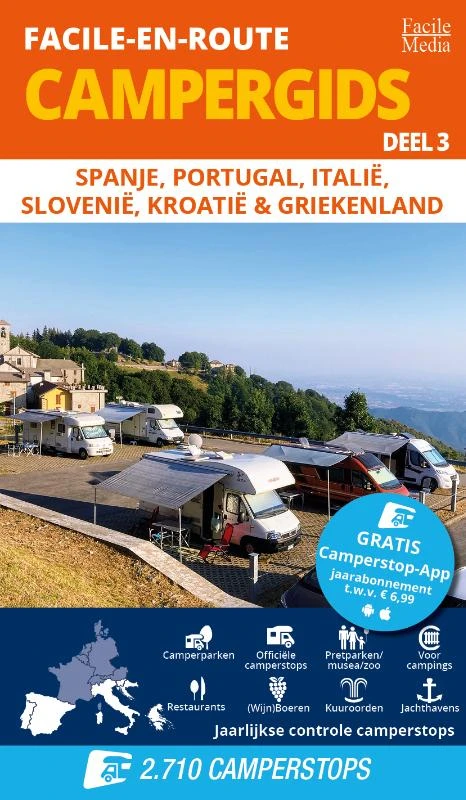 Facile-en-Route Campergids Deel 3 – boek cover