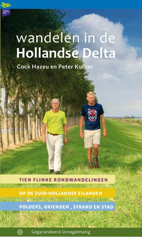 Wandelen in de Hollandse Delta – Cock Hazeu – boek cover