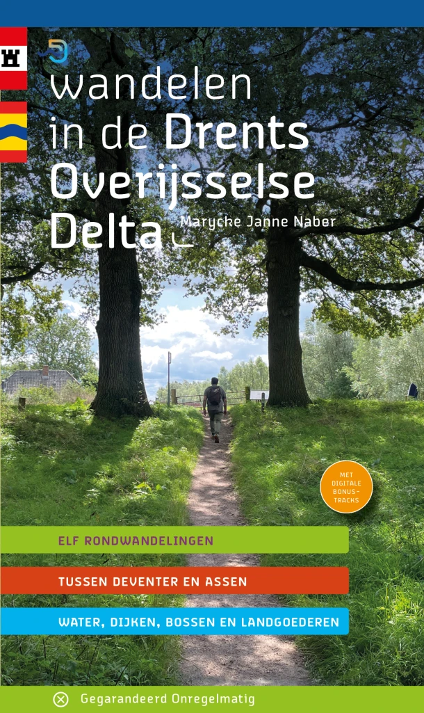 Wandelen in de Drents Overijsselse Delta – Marycke Janne Naber – boek cover