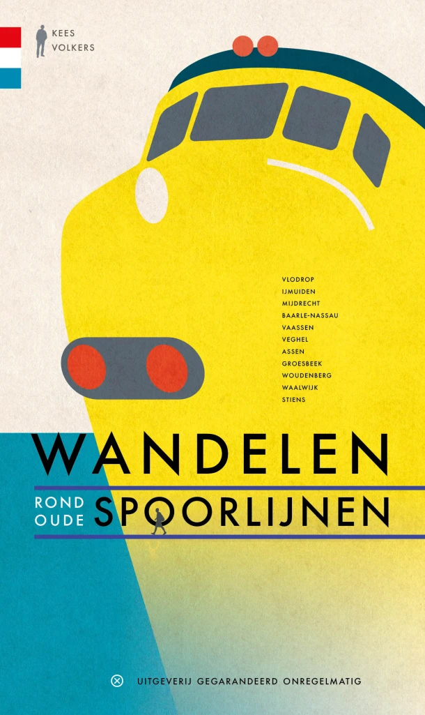 Wandelen rond oude spoorlijnen – Kees Volkers – boek cover