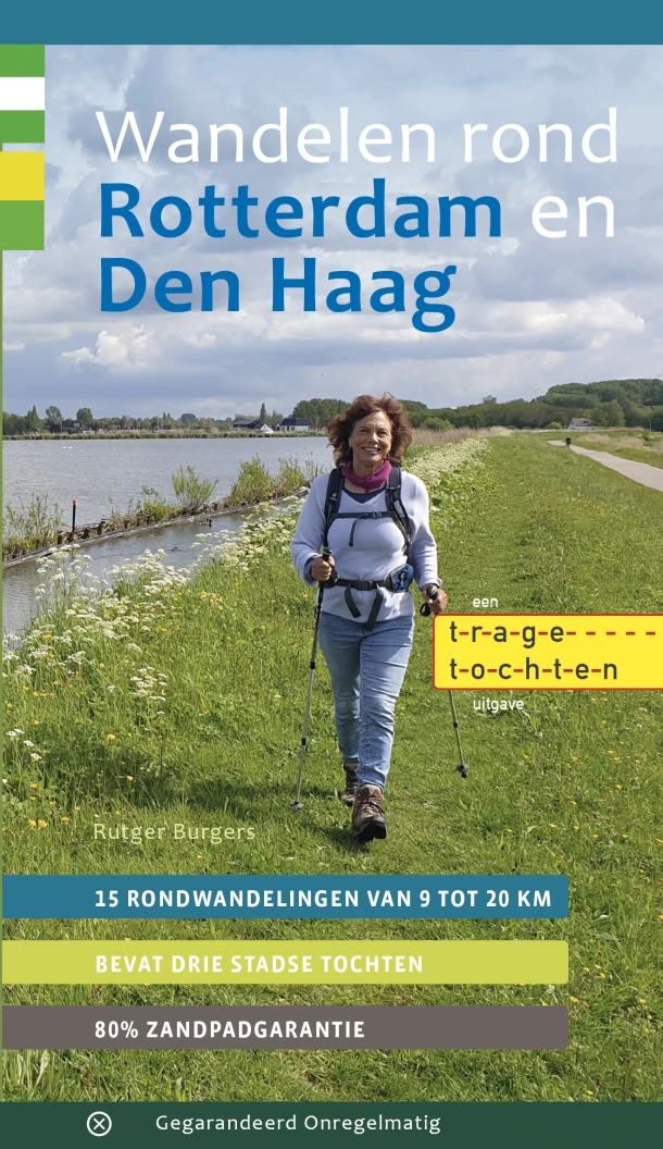 Wandelen rond Rotterdam en Den Haag – Rutger Burgers – boek cover