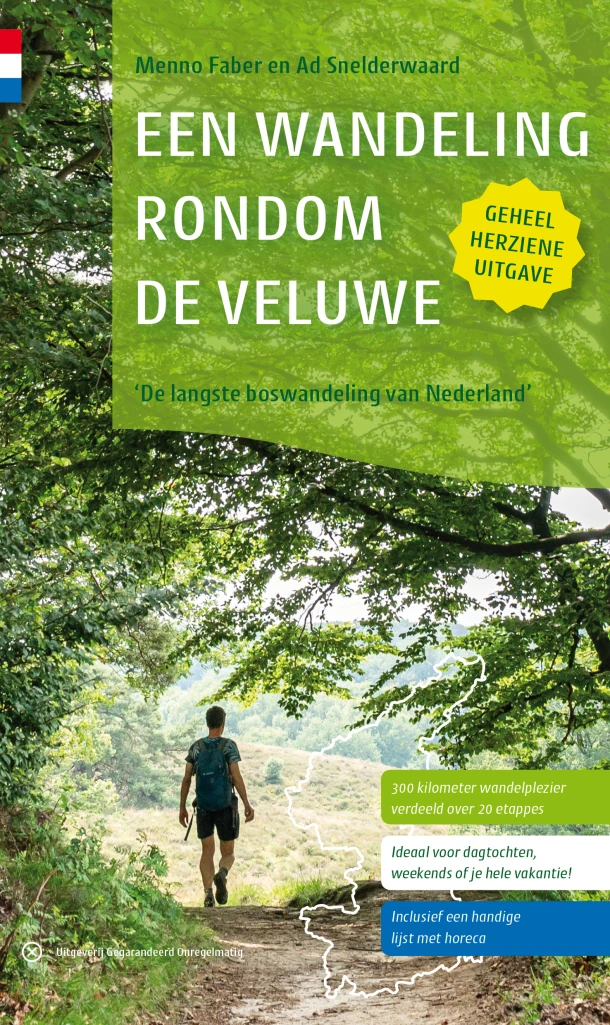 Een wandeling rondom de Veluwe – Menno Faber – boek cover