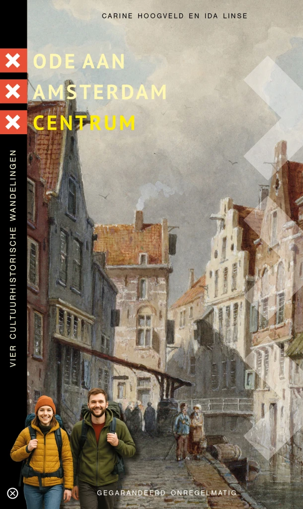 Ode aan Amsterdam Centrum – Carine Hoogveld – boek cover