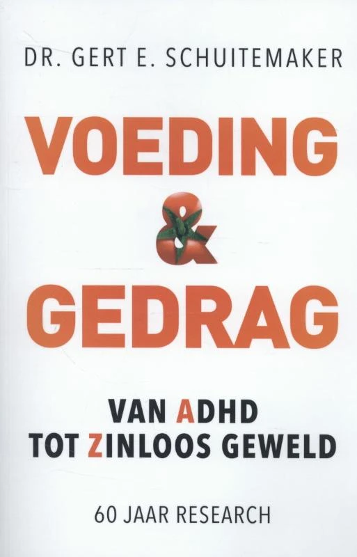 Voeding & gedrag – Gert E. Schuitemaker – boek cover