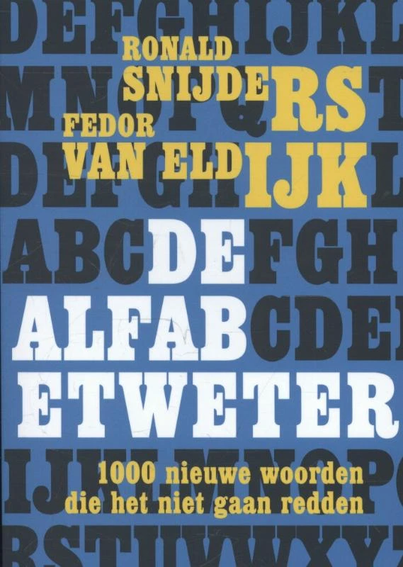 De alfabetweter – Ronald Snijders – boek cover