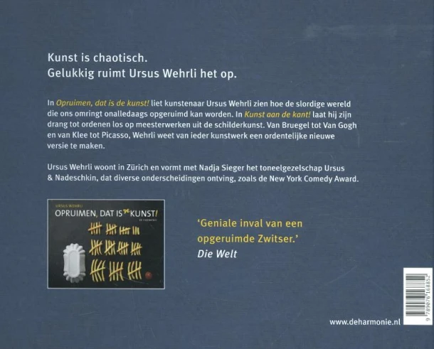 Kunst aan de kant – Ursus Wehrli – boek cover