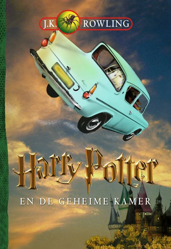 Harry Potter en de geheime kamer – J.K. Rowling – boek cover