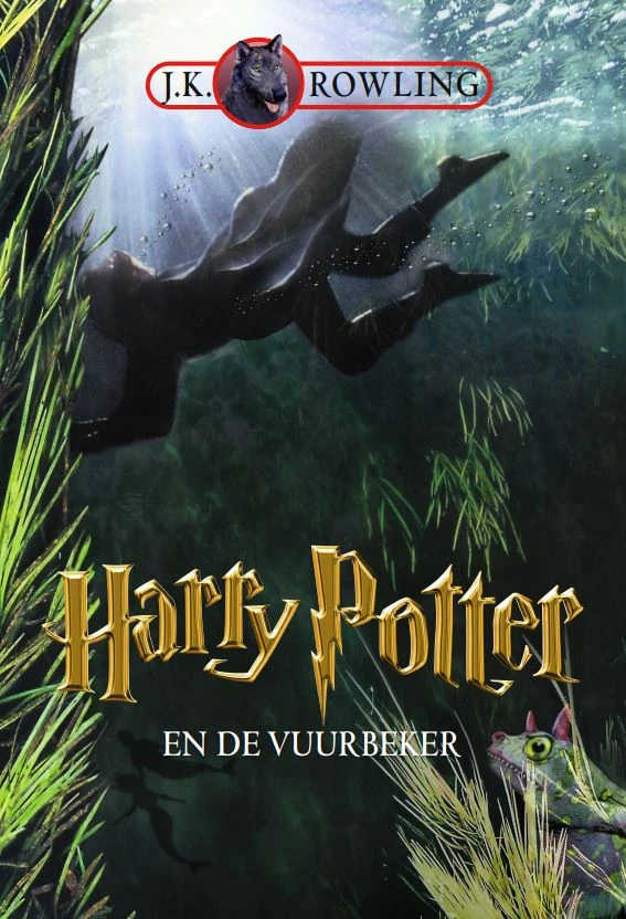Harry Potter en de vuurbeker – J.K. Rowling – boek cover