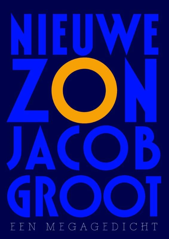 Nieuwe zon – Jacob Groot – boek cover