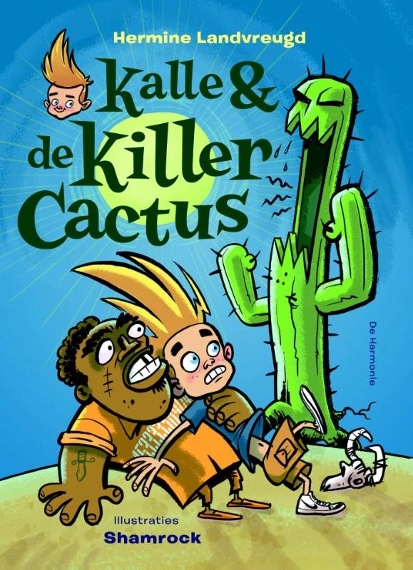 Kalle en de killercactus – Hermine Landvreugd – boek cover