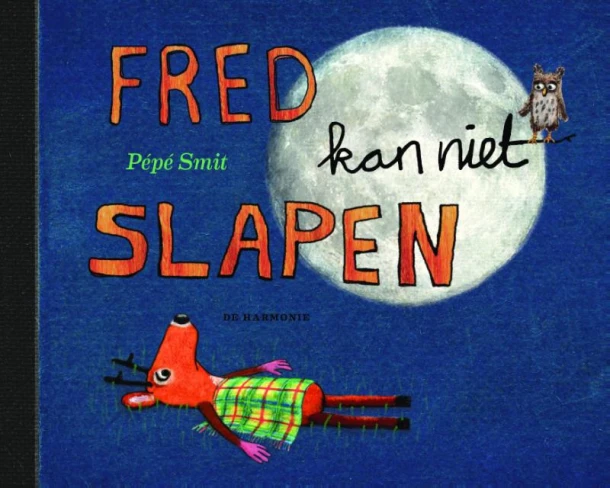Fred kan niet slapen – Smit – boek cover