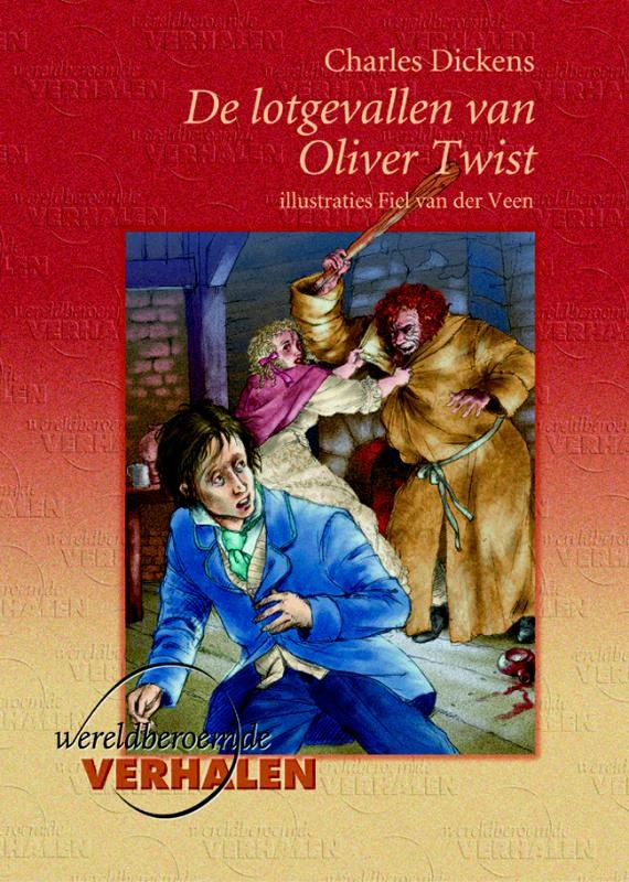 De lotgevallen van Oliver Twist – Charles Dickens – boek cover