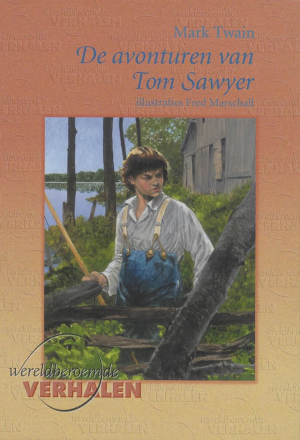 De avonturen van Tom Sawyer – Mark Twain – boek cover