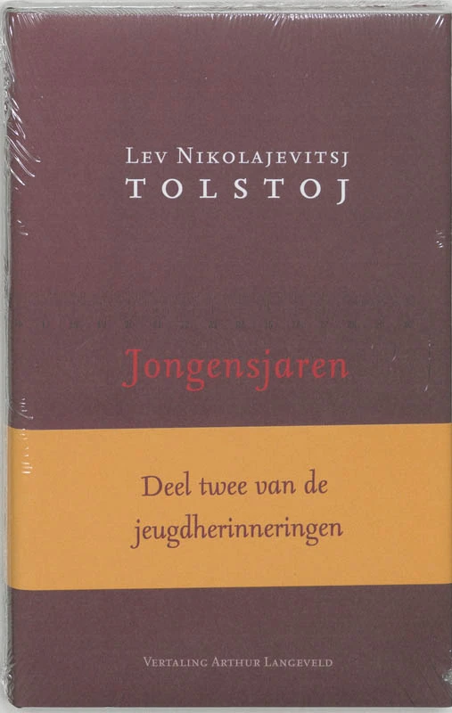 Jongensjaren – L.N. Tolstoj – boek cover