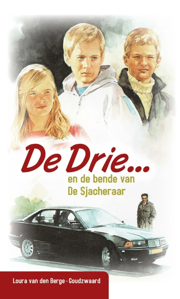 De drie en de bende van de Sjacheraar – L. van den Berge-Goudzwaard – boek cover