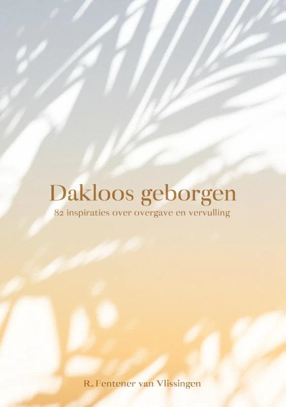 Dakloos geborgen – R. Fentener van Vlissingen – boek cover