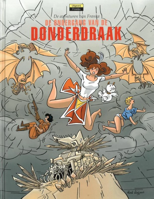 Ondergang van de donderdraak – Henk Kuijpers – boek cover